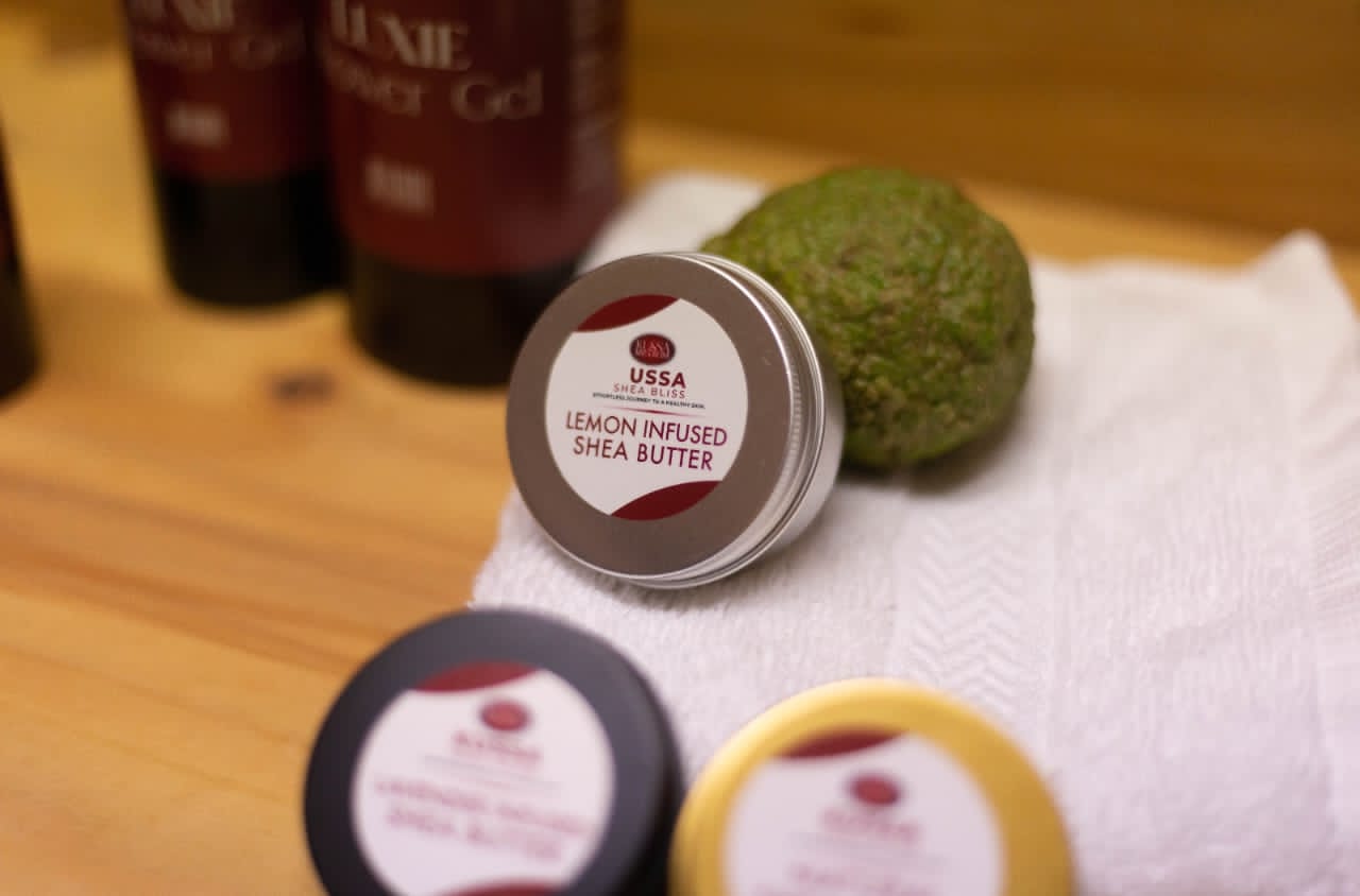 Lemon Infused Shea Butter